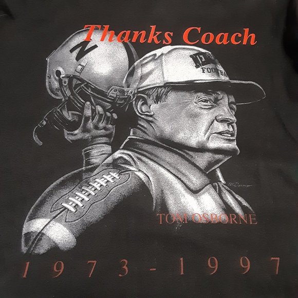 VTG 90's Disney Mickey Unlimited Men's Tom Osborne Tribute T Shirt Size XL - Picture 1 of 4